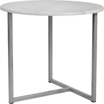 Стол журнальный BeautyStyle 27 дуб дымчатый/металлик Mebelik арт.009006