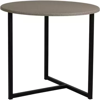 Стол журнальный BeautyStyle 27 текстиль темный/черный Mebelik арт.009007