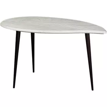 Стол журнальный BeautyStyle 28 дуб дымчатый/черный Mebelik арт.009009