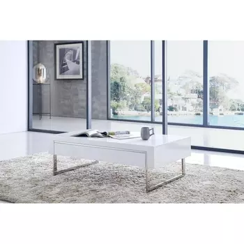 Стол журнальный белый ESF CT-140