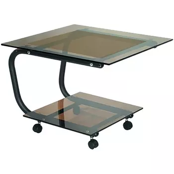 Стол журнальный Дуэт 9 черный/ тонированное от фабрики Mebelik