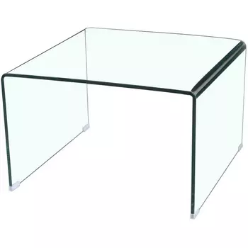 Стол журнальный ESF F-117 прозрачный/Стекло