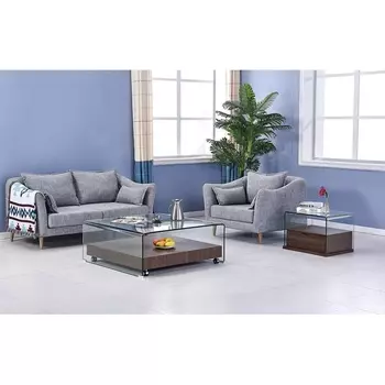 Стол журнальный F-GW505 коричневый ESF F-GW505-brown