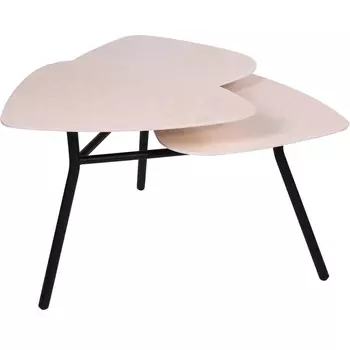 Стол журнальный Флорэ ясень белый от фабрики Mebelik