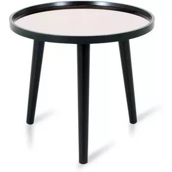Стол журнальный Focus 500 ОГОГО (арт.571244), (МДФ,Зеркало/Бронзовый,Черный) ОГОГО Обстановочка!
