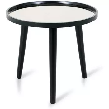 Стол журнальный Focus 500 ОГОГО (арт.570412), (МДФ,Зеркало/Серый,Черный) ОГОГО Обстановочка!