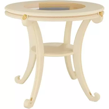 Стол журнальный Глория С дуб шампань Л от фабрики Mebelik