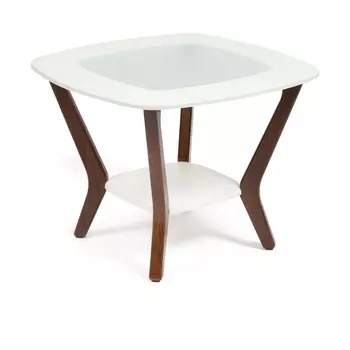 Стол журнальный GOODWIN белый (МДФ/дерево) (Tetchair)