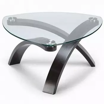 Стол журнальный Гурон 3 венге структура Mebelik арт.000482