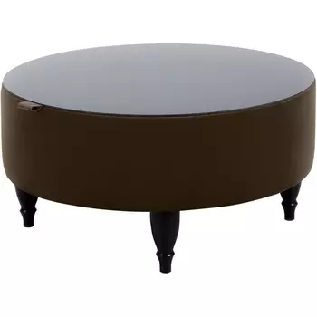 Стол журнальный Italia ОГОГО (арт.334804), (ЛДСП/Темно-коричневый) ОГОГО Обстановочка!