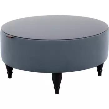 Стол журнальный Italia ОГОГО (арт.334821), (ЛДСП/Голубой) ОГОГО Обстановочка!