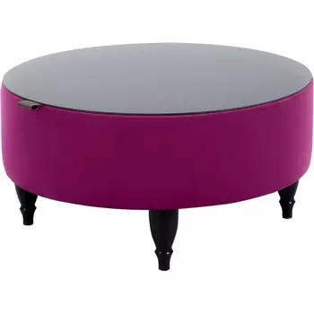 Стол журнальный Italia ОГОГО (арт.334823), (ЛДСП/Сиреневый) ОГОГО Обстановочка!