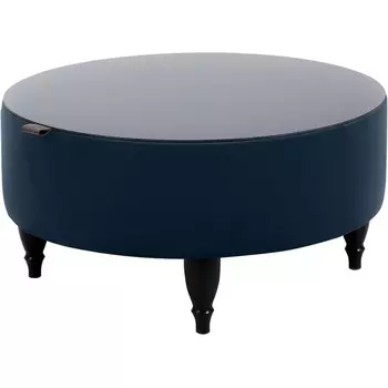 Стол журнальный Italia ОГОГО (арт.339970), (ЛДСП/Синий,Белый) ОГОГО Обстановочка!