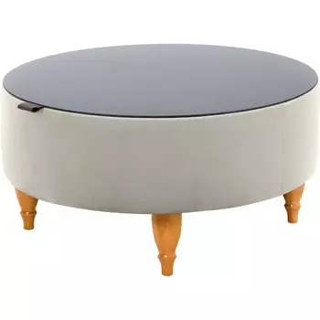 Стол журнальный Italia ОГОГО (арт.339973), (ЛДСП/Белый) ОГОГО Обстановочка!