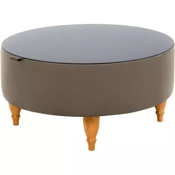 Стол журнальный Italia ОГОГО (арт.339974), (ЛДСП/Бежевый) ОГОГО Обстановочка!