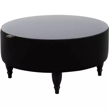 Стол журнальный Italia ОГОГО (арт.339975), (ЛДСП/Черный) ОГОГО Обстановочка!