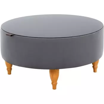 Стол журнальный Italia ОГОГО (арт.339979), (ЛДСП/Серый) ОГОГО Обстановочка!