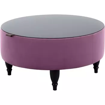 Стол журнальный Italia ОГОГО (арт.339980), (ЛДСП/Сиреневый) ОГОГО Обстановочка!