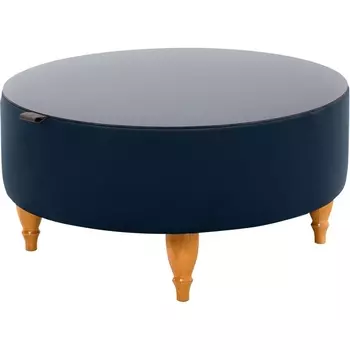 Стол журнальный Italia ОГОГО (арт.339991), (ЛДСП/Синий) ОГОГО Обстановочка!