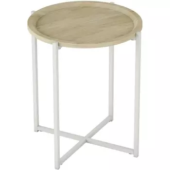 Стол журнальный Калифорния Бьерн дуб санремо/белый от фабрики Калифорния