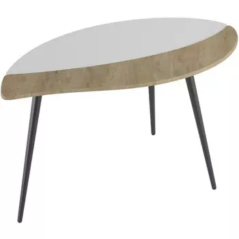 Стол журнальный Калифорния Лайм Дуб сонома/Белый от фабрики Калифорния