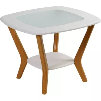 Стол журнальный Калифорния Мельбурн белый от фабрики Калифорния