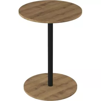 Стол журнальный Кат дуб вотан/черный Mebelik арт.008951