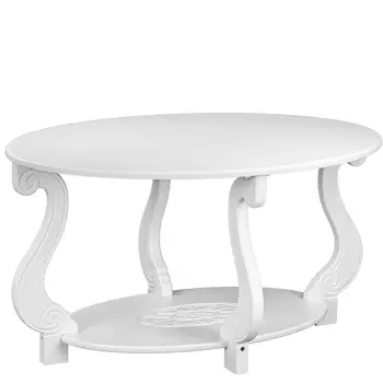 Стол журнальный Овация (М) ЛАЙТ белый от фабрики Mebelik