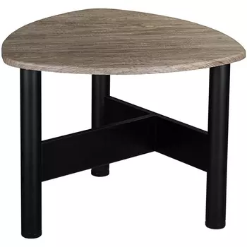 Стол журнальный Саут 3Д чёрный/палисандр натуральный от фабрики Mebelik