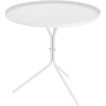 Столик кофейный Sheffilton SHT-CT11-2 белый муар