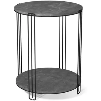 Столик кофейный Sheffilton SHT-CT33 черный муар/мокрый асфальт от фабрики Sheffilton