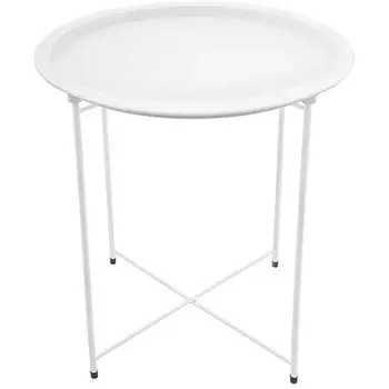 Столик складной Handy Home металл ОГОГО 823218 (белый) ОГОГО Обстановочка!