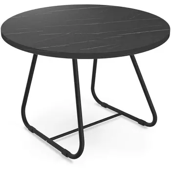 Столик журнальный черный муар/камень пьетра гриджио Sheffilton SHT-S38/ЛДСП 9974835101