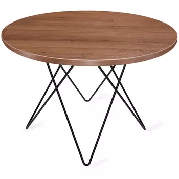 Столик журнальный черный муар/орех тьеполо Sheffilton SHT-TU37/ЛДСП 4921243901