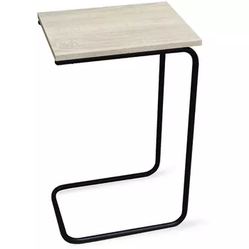 Столик журнальный дуб беленый/черный муар Sheffilton SHT-CT9 7118870401