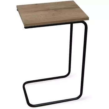 Столик журнальный дуб галифакс табак/черный муар Sheffilton SHT-CT9 7118870403