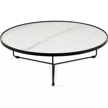 Столик журнальный Fonot major (Керамика/Белый,Черный) ОГОГО Обстановочка! арт.888856