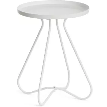 Столик журнальный GLAND 1 шт. в упаковке (Металл /Белый) Tetchair