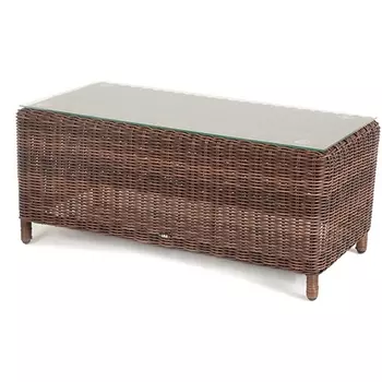 Столик журнальный из искусственного ротанга, цвет коричневый 4SIS Кон Панна YH-S4517W-1 brown