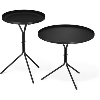 Столик журнальный Sheffilton SHT-CT11/CT11-2 черный муар