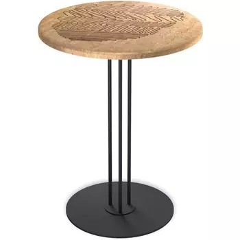 Столик журнальный Sheffilton SHT-CT44-1/H43 тирион/черный муар