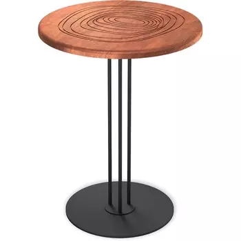 Столик журнальный Sheffilton SHT-CT44-3/H43 кариф/черный муар