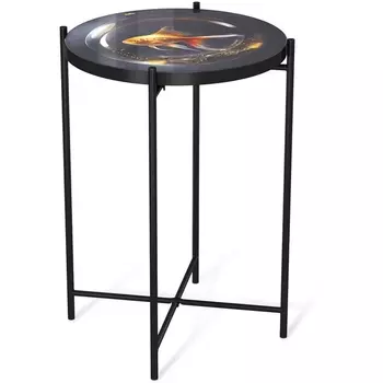 Столик журнальный Sheffilton SHT-CT8-3 лунная ночь/черный муар от фабрики Sheffilton