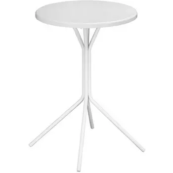 Столик журнальный SHT-CT12-1 глянец белый/белый муар от фабрики Mebelik