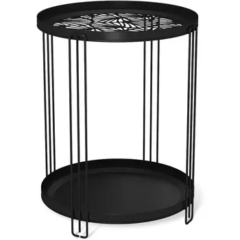 Столик журнальный SHT-CT82 чёрный муар Mebelik арт.009249