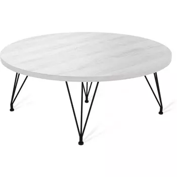 Столик журнальный SHT-TU29/H36/ЛДСП 80 черный муар/сосна касцина от фабрики Sheffilton