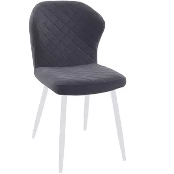 Стул 239М B28 ANTRACITE, ножки белые Dikline 00-00063201