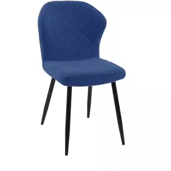 Стул 239М микровелюр Z20 синий, ножки черные Dikline 00-00063207