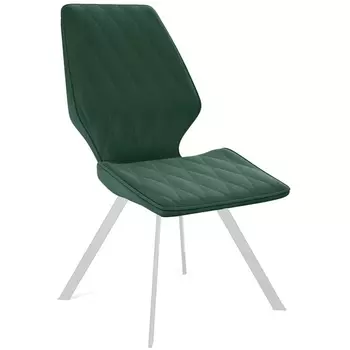 Стул 242M B10 GREEN/ ножки белые Dikline 00-00062068