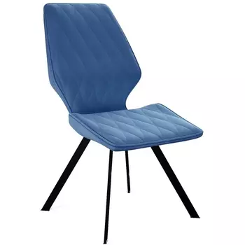 Стул 242M B8 BLUE/ ножки черные Dikline 00-00062058
